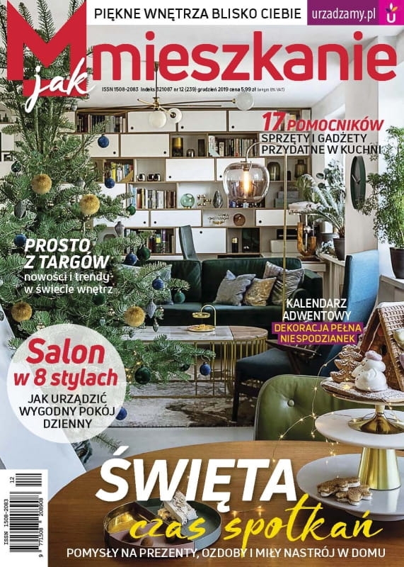 12/2019 JAK MIESZKANIE SALON KUCHNIA GADŻETY