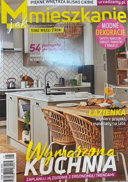 5/2022 M JAK MIESZKANIE KUCHNIA ŁAZIENKA DEKORACJE
