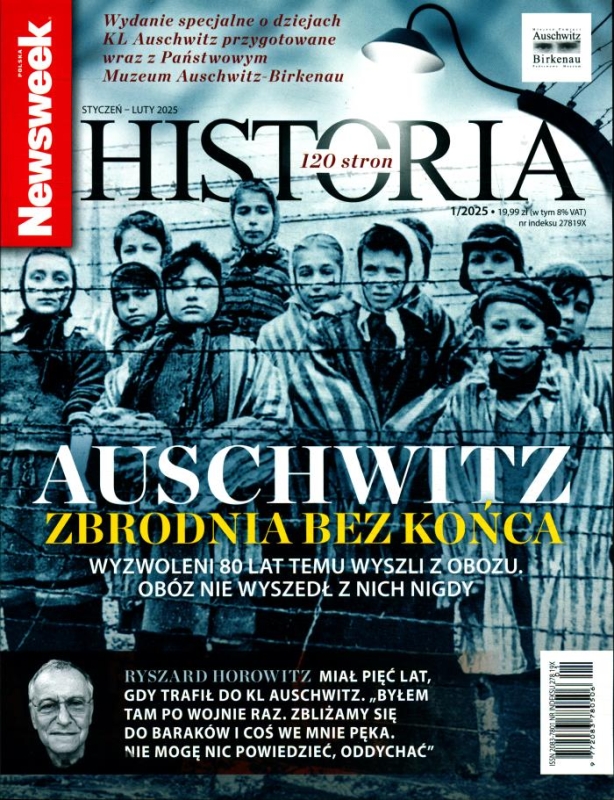 1/2025 NEWSWEEK HISTORIA AUSCHWITZ ZBRODNIA BEZ KOŃCA