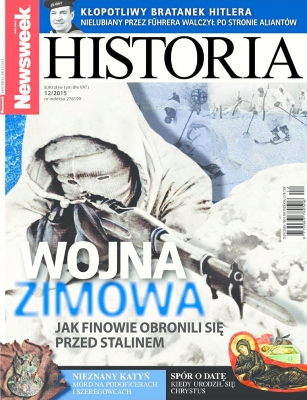 12/2015 NEWSWEEK HISTORIA WOJNA FINOWIE KATYŃ