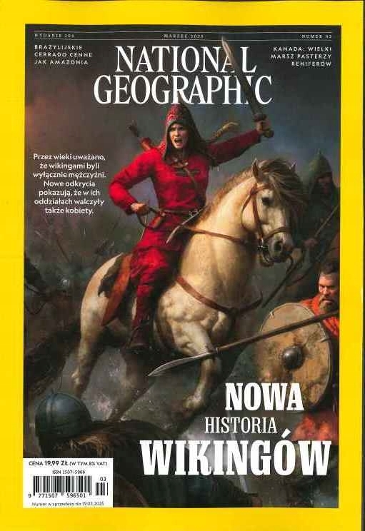 3/2025 NATIONAL GEOGRAPHIC POLSKA NOWA HISTORIA WIKINGÓW