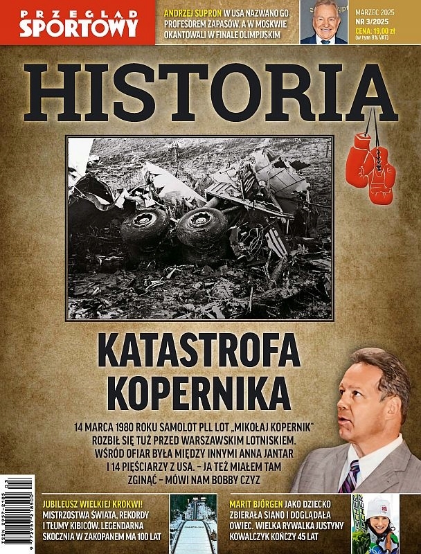 3/2025 PRZEGLĄD SPORTOWY - HISTORIA KATASTROFA KOPERNIKA
