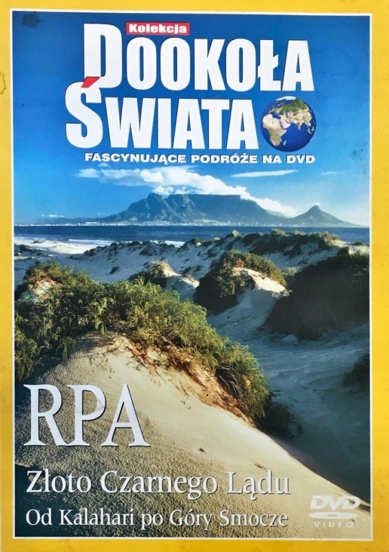 DOOKOŁA ŚWIATA RPA ZŁOTO CZARNEGO LĄDU DVD