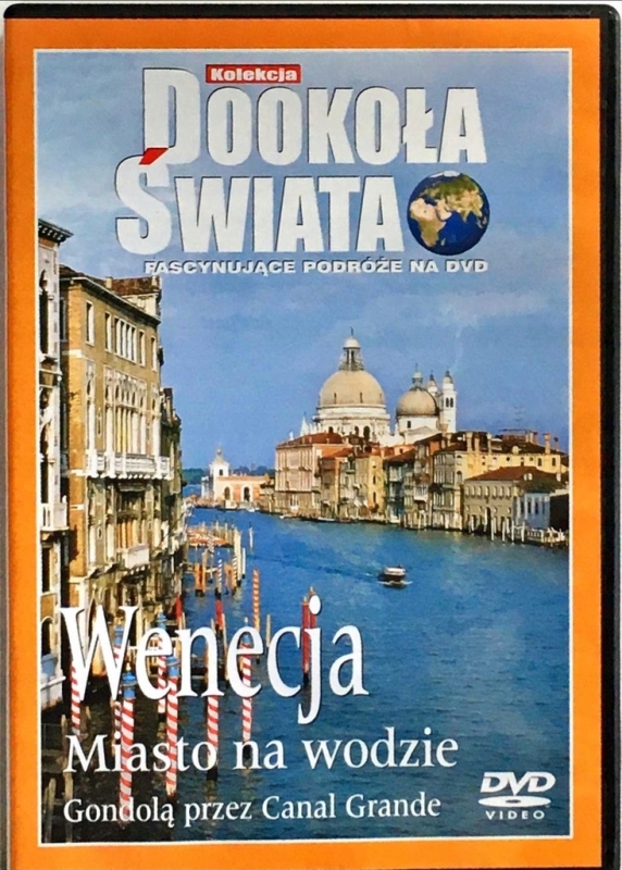 WENECJA MIASTO NA WODZIE DOOKOŁA ŚWIATA DVD