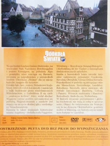 BAWARIA ŚWIAT BAJKOWYCH ZAMKÓW DOOKOŁA ŚWIATA DVD