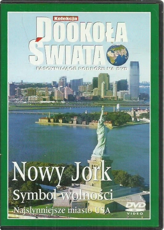 NOWY JORK SYMBOL WOLNOŚCI DOOKOŁA ŚWIATA DVD