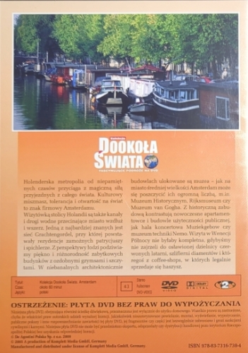 DOOKOŁA ŚWIATA AMSTERDAM MIASTO WOLNOŚCI DVD