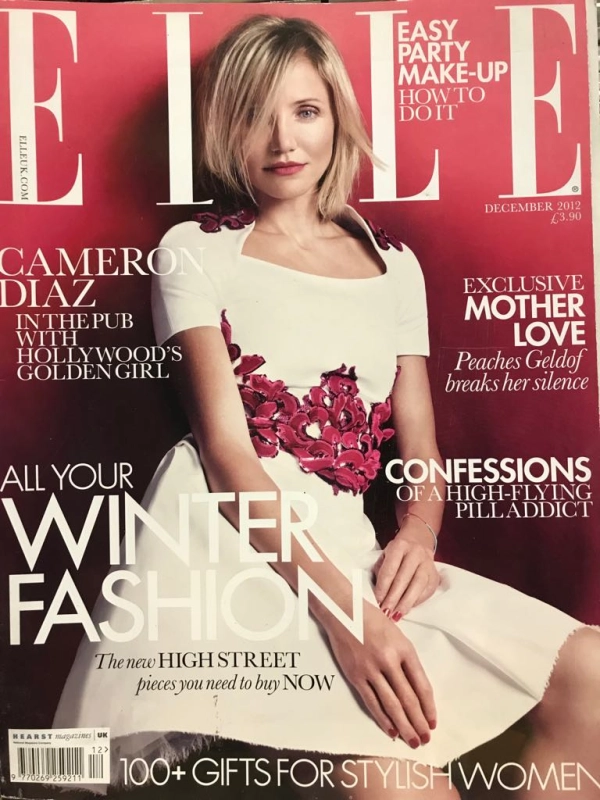 12/2012 ELLE CAMERON DIAZ EXCLUSIVE