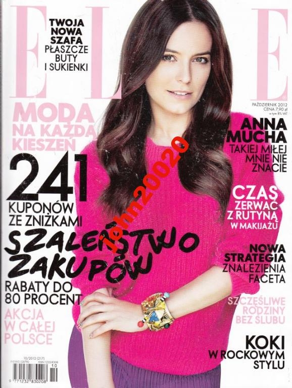 ELLE 10/2012.ANNA MUCHA MODA