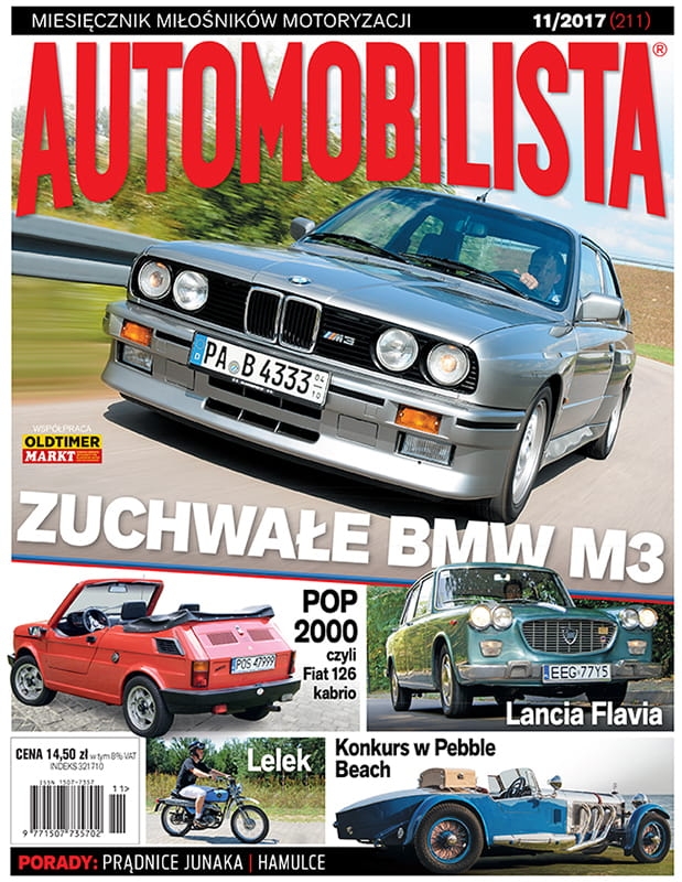 11/2017 AUTOMOBILISTA ZUCHWAŁE BMW M3