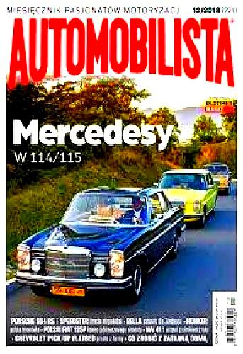 12/2018 AUTOMOBILISTA MERCEDES HONKER FIAT 125P