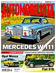 8/2018 AUTOMOBILISTA MERCEDES W 111 OPEL MONZA