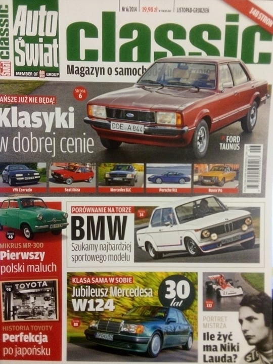 6/2014 AUTO ŚWIAT CLASSIC FORD TAUNUS MIKRUS