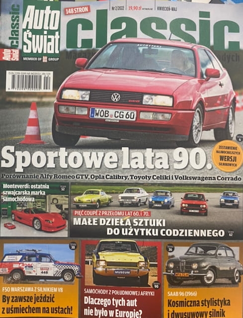 2/2022 CLASSIC AUTO ŚWIAT SPORTOWE LATA 90