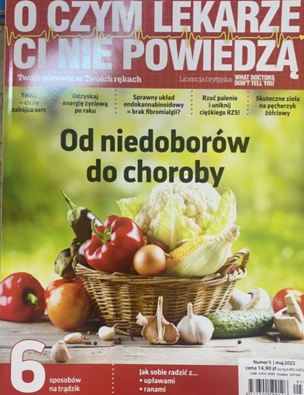 5/2022 O CZYM LEKARZE CI NIE POWIEDZĄ CHOROBY