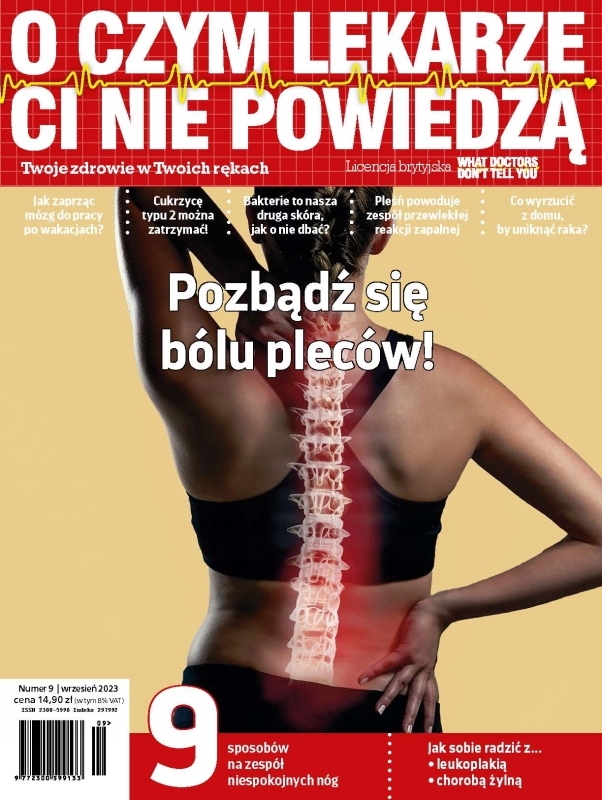 9/2023 O CZYM LEKARZE CI NIE POWIEDZA MÓZG ZESPÓŁ NIESPOKOJNYCH NÓG CUKRZYC