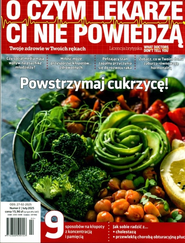 2/2025 O CZYM LEKARZE CI NIE POWIEDZĄ CUKRZYCA PAMIĘĆ