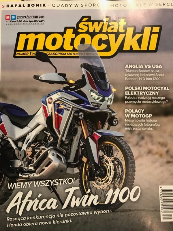 10/2019 ŚWIAT MOTOCYKLI AFRICA TWIN 1100 ANGLIA USA