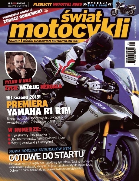 5/2015 ŚWIAT MOTOCYKLI YAMAHA HONDA