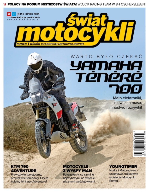 7/2019 ŚWIAT MOTOCYKLI YAMAHA KTM790