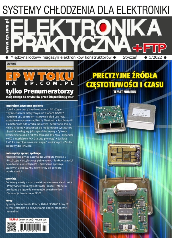 1/2022 ELEKTRONIKA PRAKTYCZNA + FTP RADIO