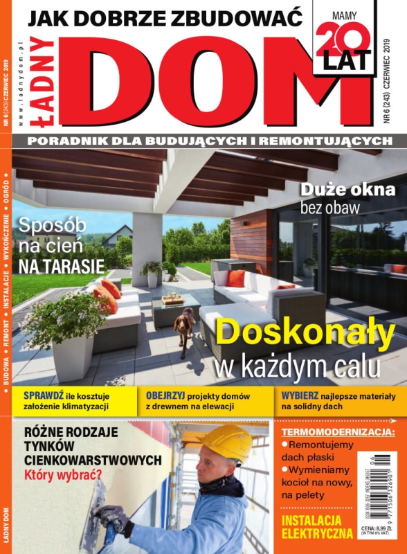 6/2019 ŁADNY DOM DUŻE OKNA TARASA