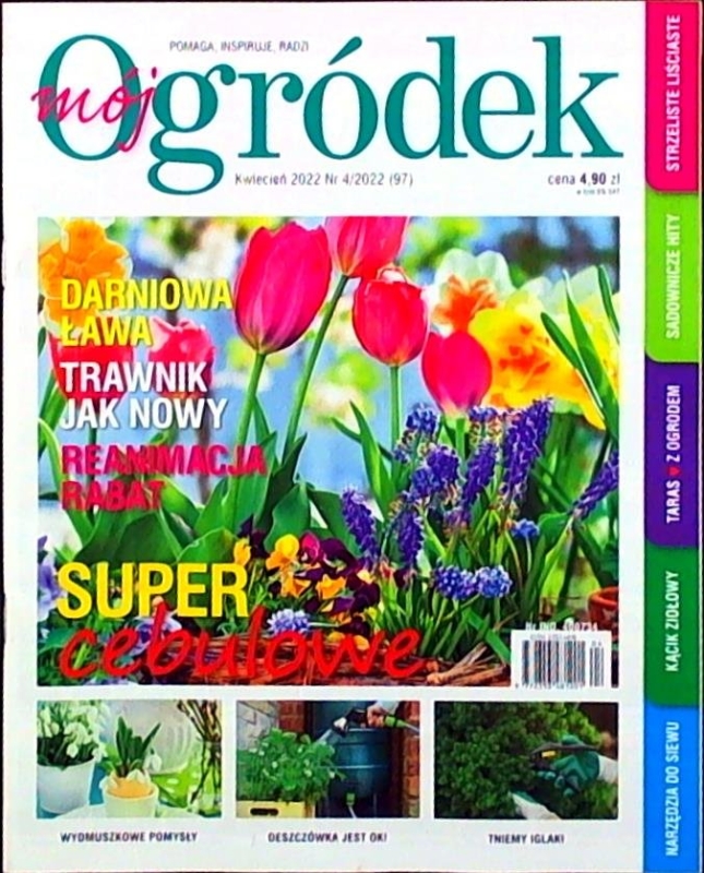4/2022 MÓJ OGRÓDEK TRAWNIK CEBULOWE IGLAKI