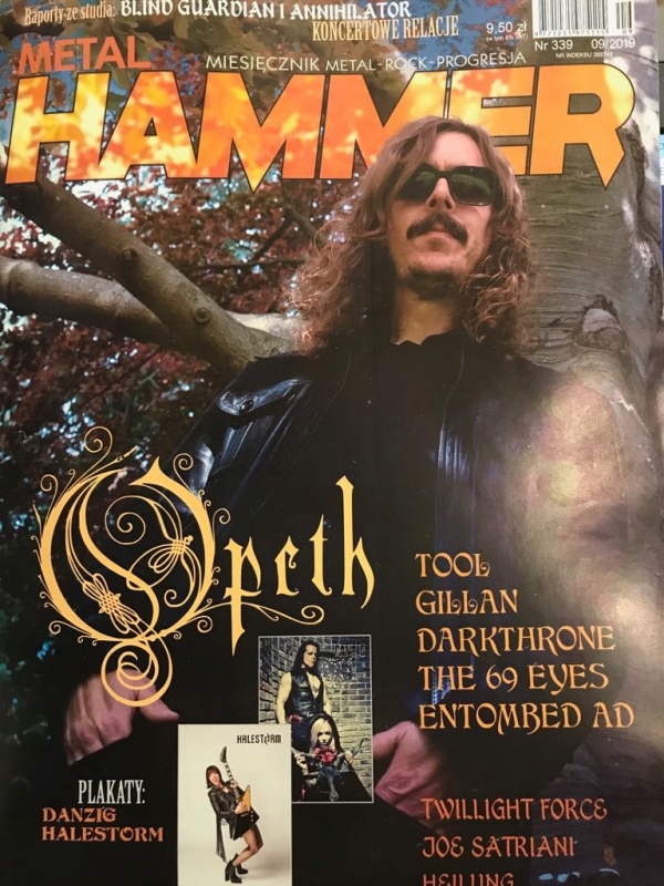9/2019 METAL HAMMER TOOL GILLAN DARKTHRONE