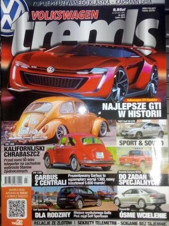 4/2014 VOLKSWAGEN TRENDS GOLF VII GTD