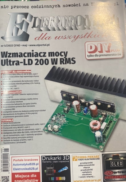 5/2022 ELEKTRONIKA DLA WSZYSTKICH WZAMCNIACZE