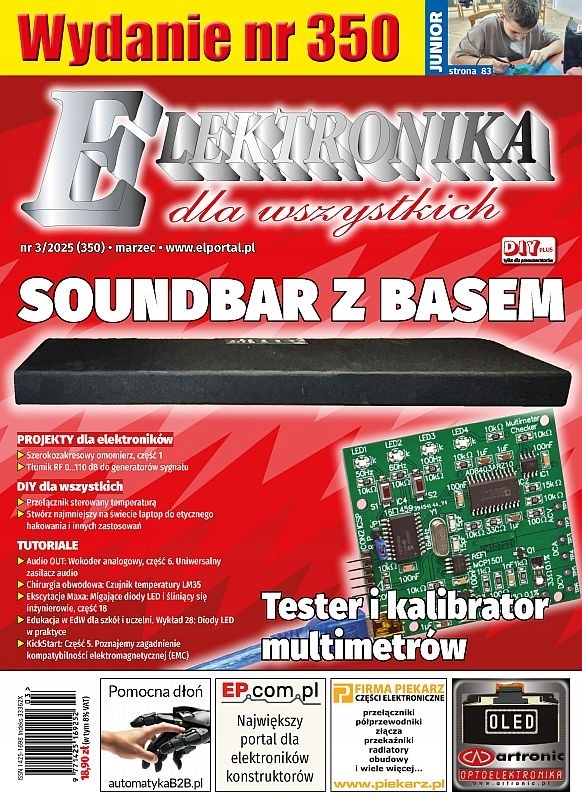 3/2025 ELEKTRONIKA DLA WSZYSTKICH SOUNDBAR Z BASEM
