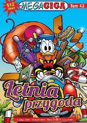 LETNIA PRYGODA TOM 43 MEGAGIGA DISNEY