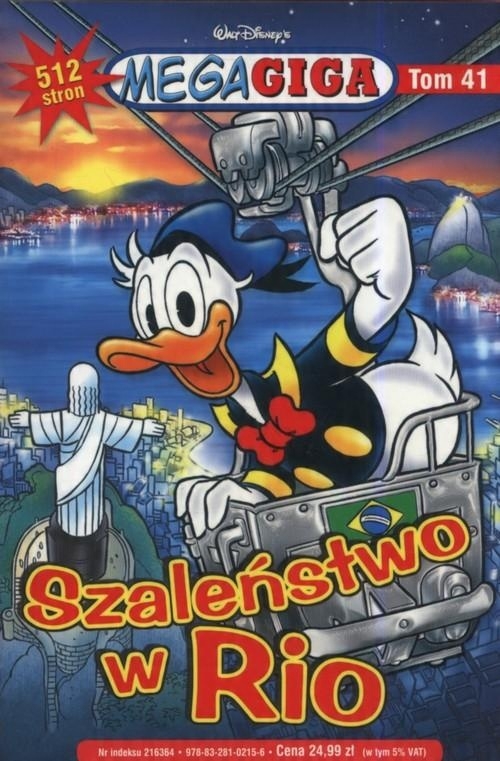 SZALENSTWO W RIO TOM 41 MEGAGIGA DISNEY