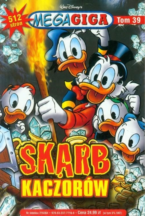 SKARB KACZORÓW TOM 39 MEGAGIGA DISNEY