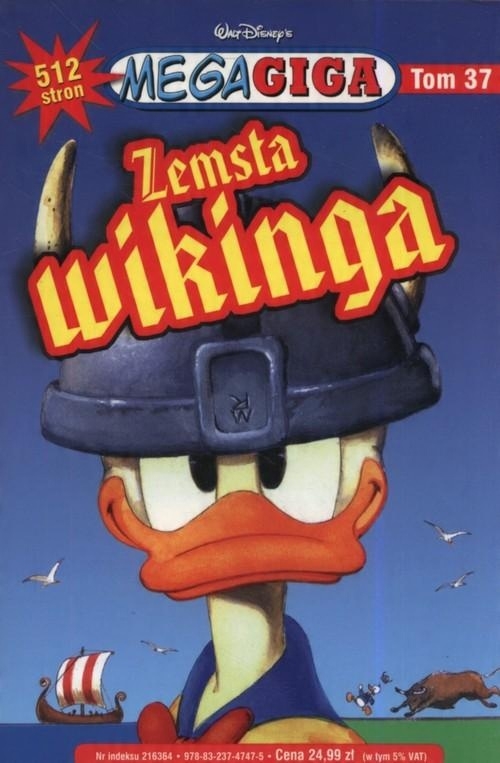 ZEMSTA WIKINGA TOM 37 MEGAGIGA DISNEY