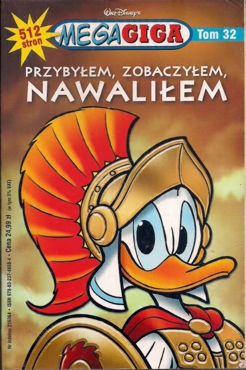 PRZYBYŁEM ZOBACZYŁEM NAWALIŁEM TOM 32 MEGAGIGA DISNEY
