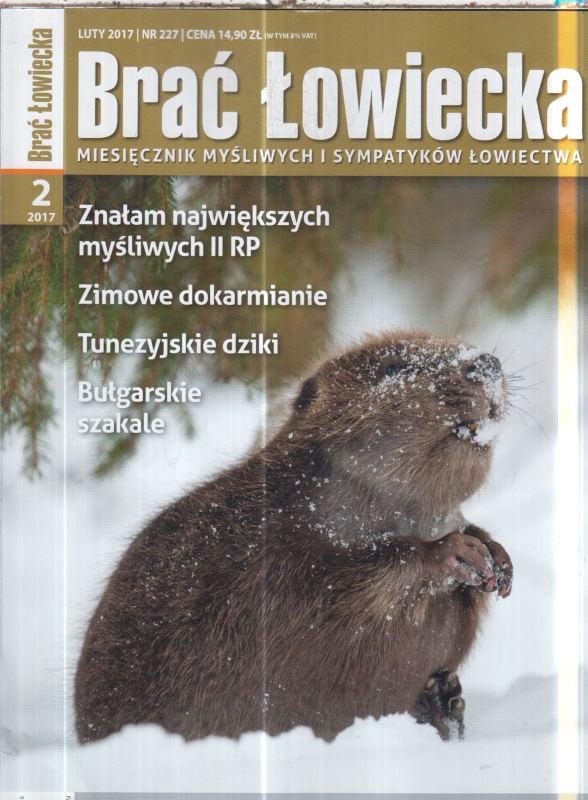 2/2017 BRAĆ ŁOWIECKA.TUNEZYJSKIE DZIKI