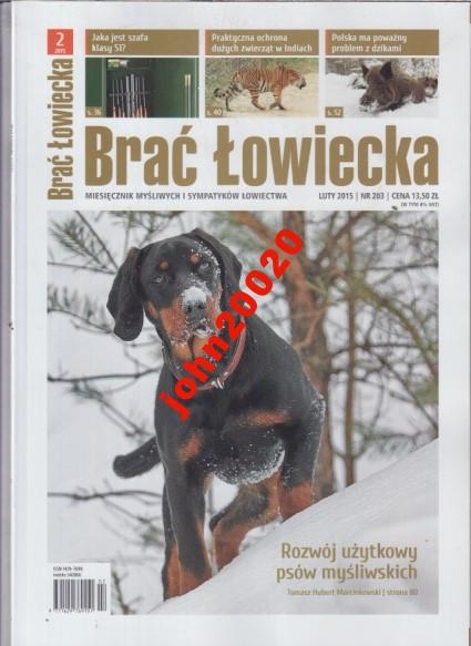 2/2015 BRAĆ ŁOWIECKA.PSY MYŚLIWSKIE