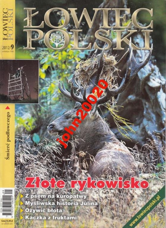 9/2012 ŁOWIEC POLSKI.ZŁOTE RYKOWISKO