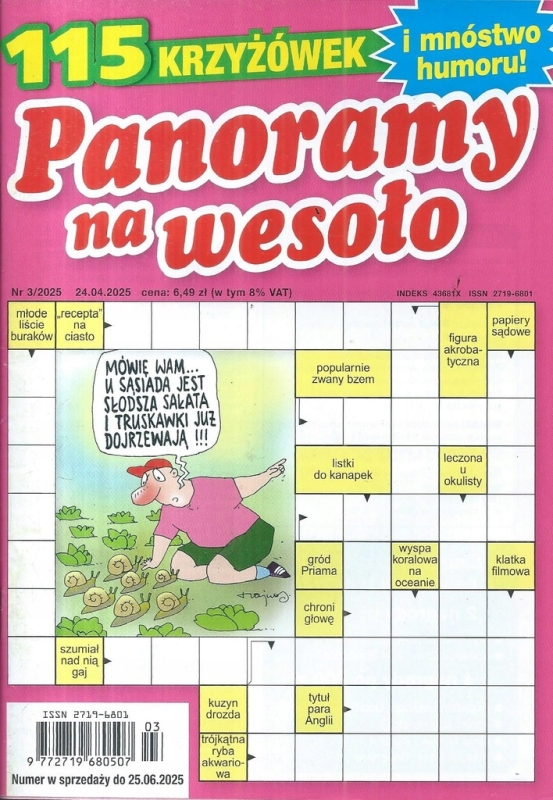 3/2025 PANORAMY NA WESOŁO 115 KRZYŻÓWEK