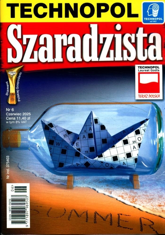 6/2025 SZARADZISTA KRZYŻÓWKI