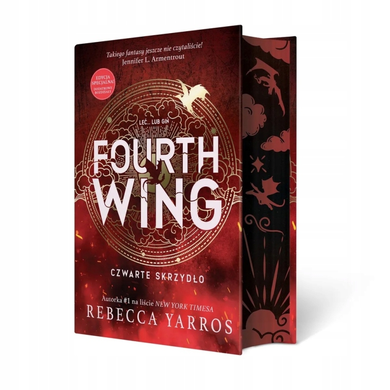 FOURTH WING CZWARTE SKRZYDŁO REBECCA YARROS NOWA