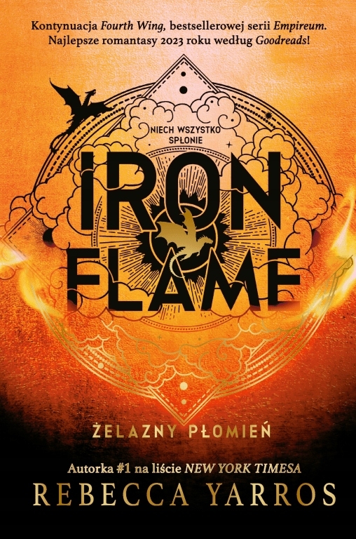 IRON FLAME ŻELAZNY PŁOMIEŃ REBECCA YARROS NOWA