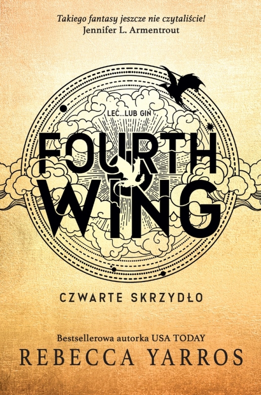 FOURTH WING CZWARTE SKRZYDŁO REBECCA YARROS TWARDA