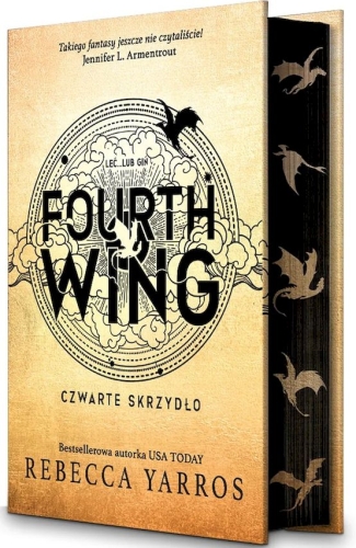 FOURTH WING CZWARTE SKRZYDŁO REBECCA YARROS TWARDA