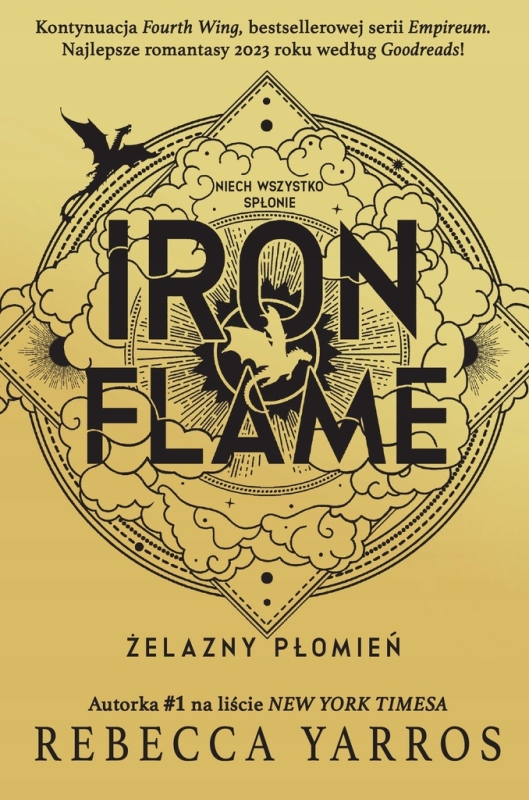 IRON FLAME ŻELAZNY PŁOMIEŃ REBECCA YARROS NOWA MIĘKKA