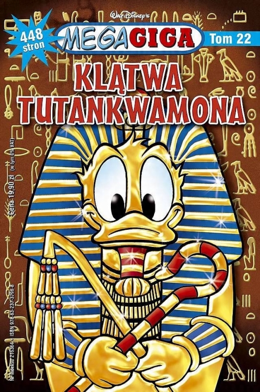 KLĄTWA TUTANKWAMONA TOM 22 MEGAGIGA DISNEY