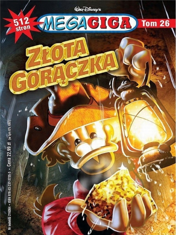 ZŁOTA GORĄCZKA TOM 26 MEGAGIGA DISNEY