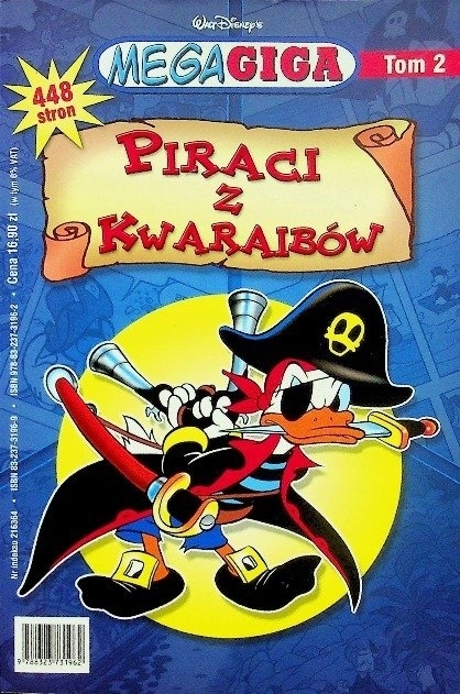 PIRACI Z KWARAIBÓW TOM 2 MEGAGIGA DISNEY