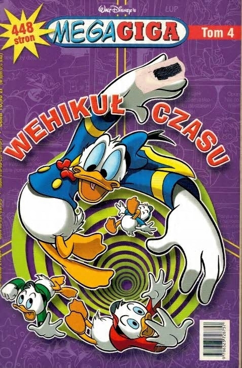 WEHIKUŁ CZASU TOM 4 MEGAGIGA DISNEY